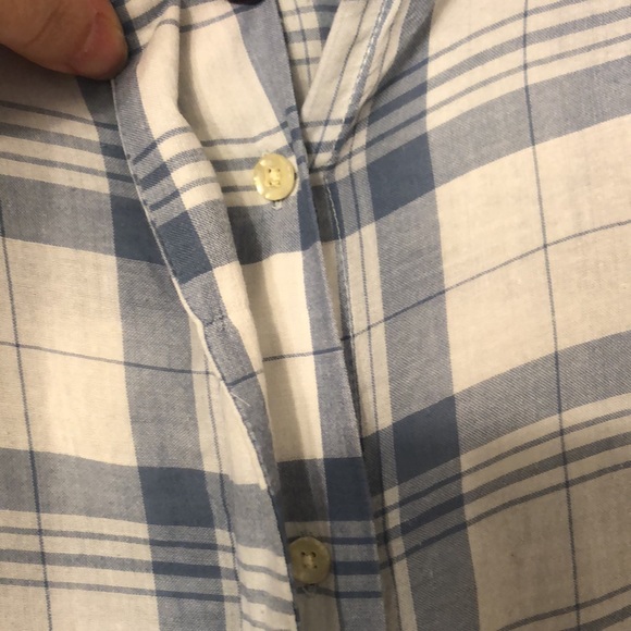 🎉HP🎉 Lane Bryant Venezia semisheer button down shirt, size 14/16. - Picture 4 of 8